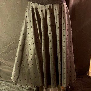 Hell Bunny Vixen Pinup Retro Swing Skirt!